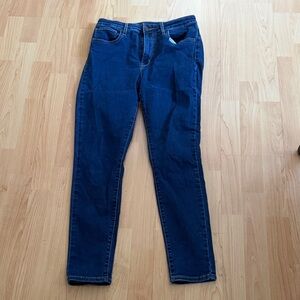 Levi's Dark Blue Straight Leg Women's Jeans